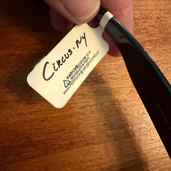 Circus NY by Sam Edelman Womens Large Square Sunglasses with Pearl Detail - Picture 7 of 12